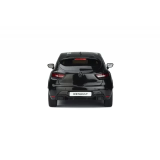 RENAULT CLIO 4 R.S. 18 BLACK 2018 OttO mobile 1:18 Resinemodell (Türen, Motorhaube... nicht zu öffnen!)